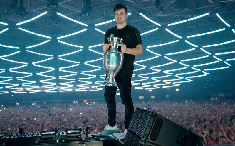 Martin Garrix UEFA 2020 official artist